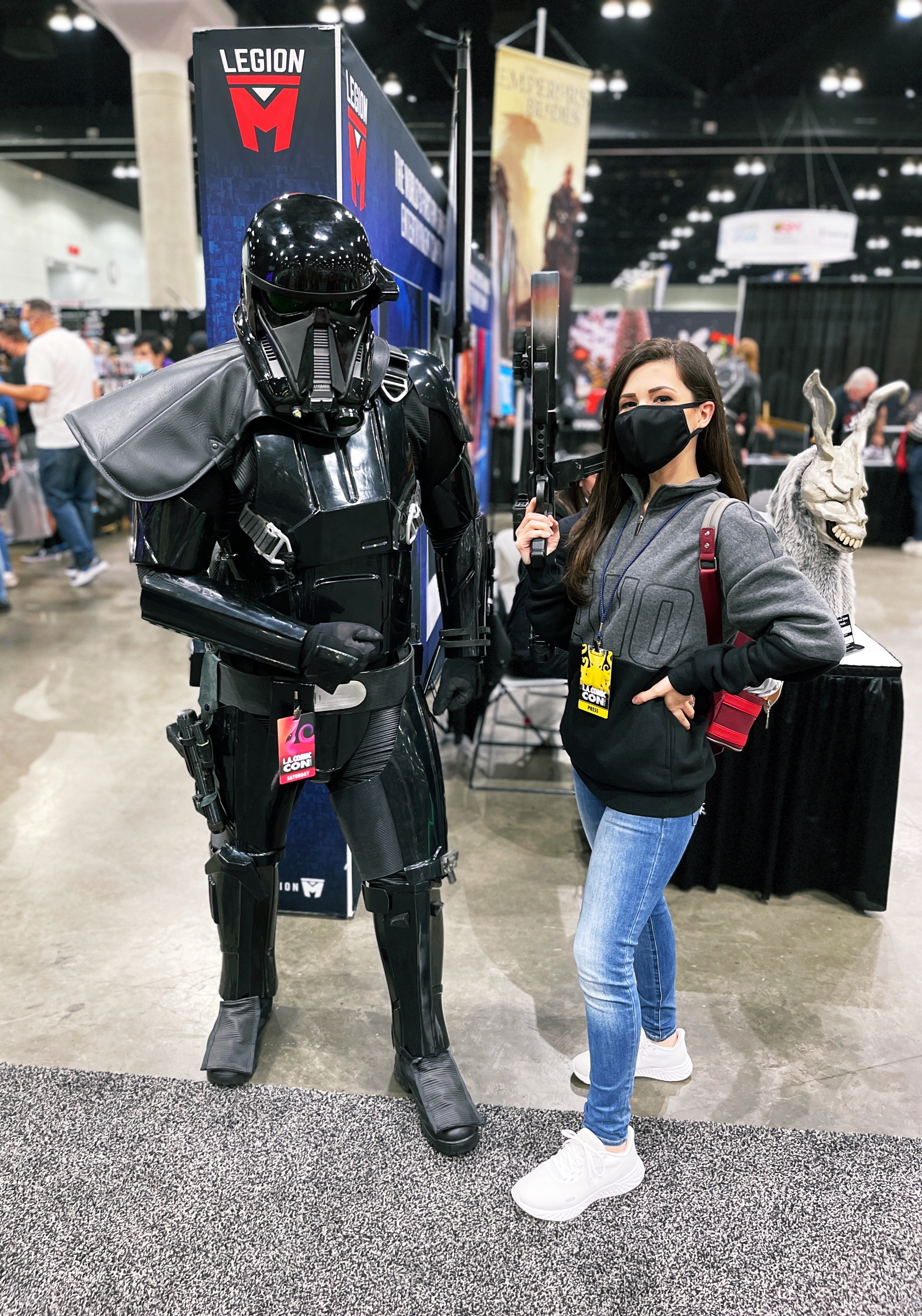 Star Wars at LA Comic Con 2021 | Anakin and His Angel