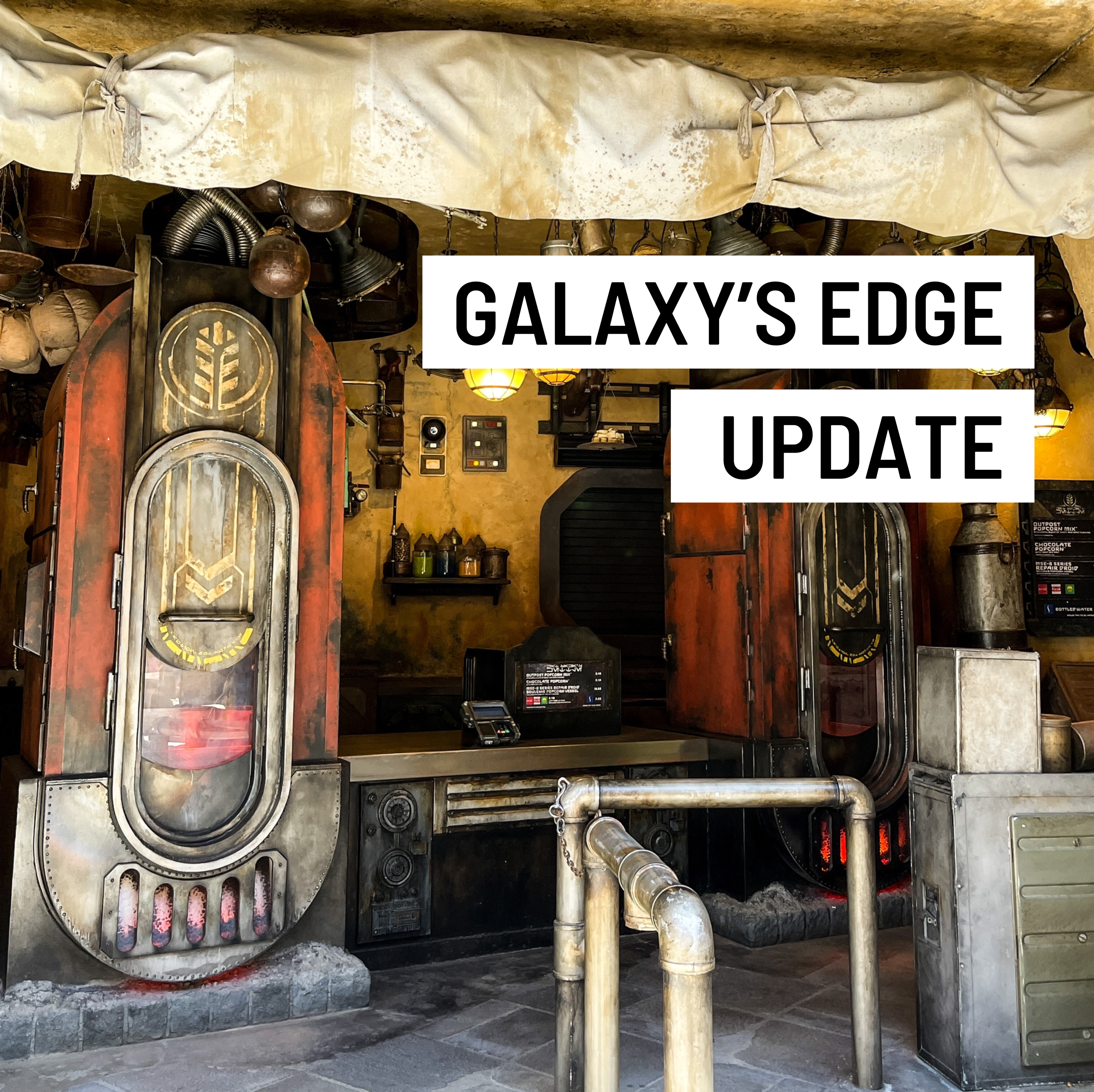 Star Wars: Galaxy's Edge Update - The Return of the Darksaber, New Popcorn Flavor & Scavenger Hunt | Anakin and His Angel