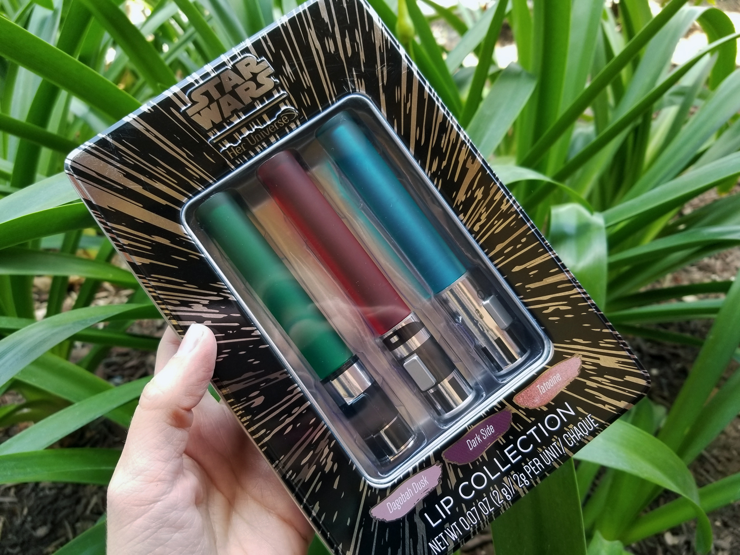 Her Universe Lightsaber Lip Collection Review | Anakin and His Angel