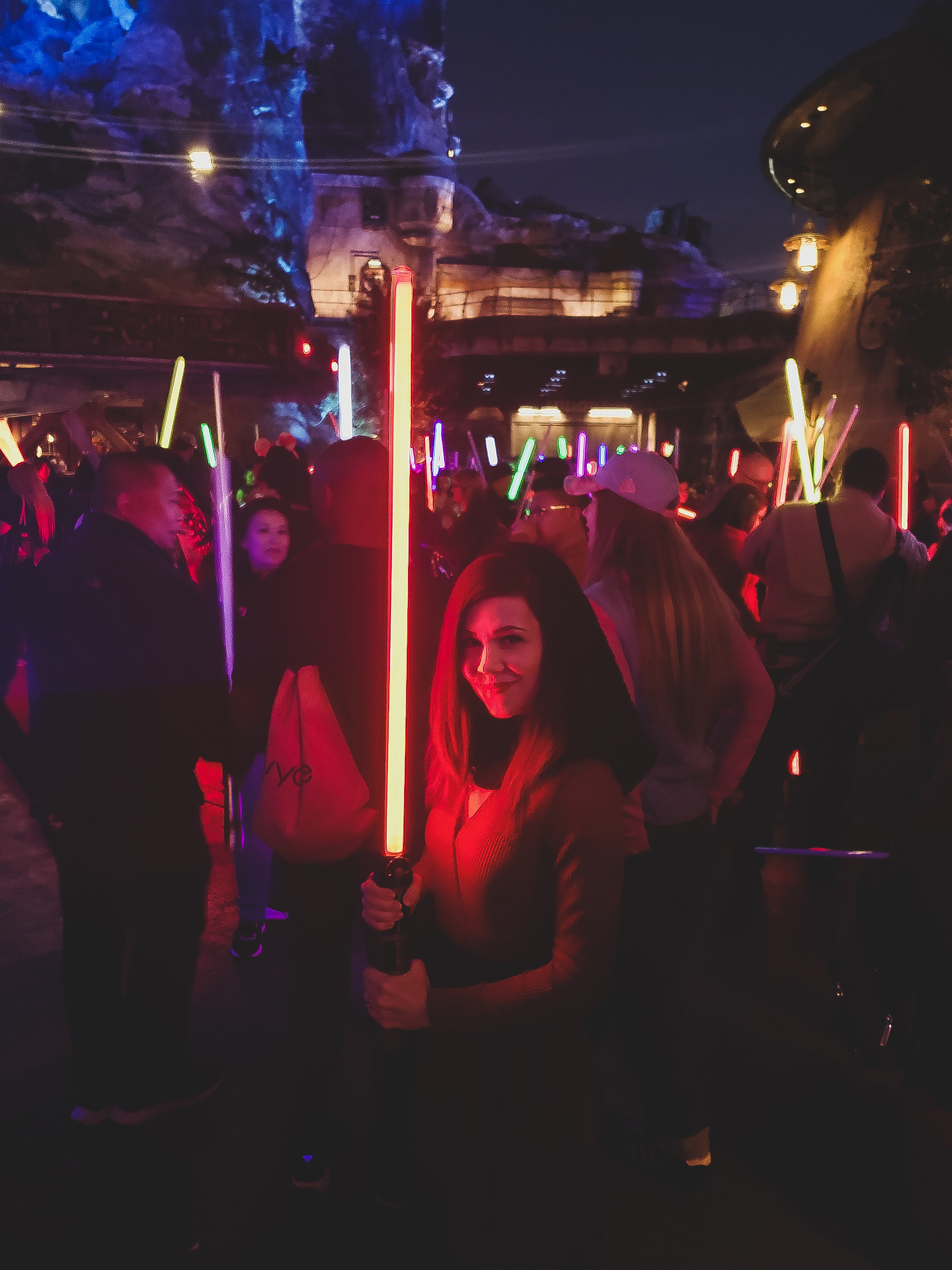 Star Wars: Galaxy's Edge - Lightsaber Meetup | Anakin and His Angel