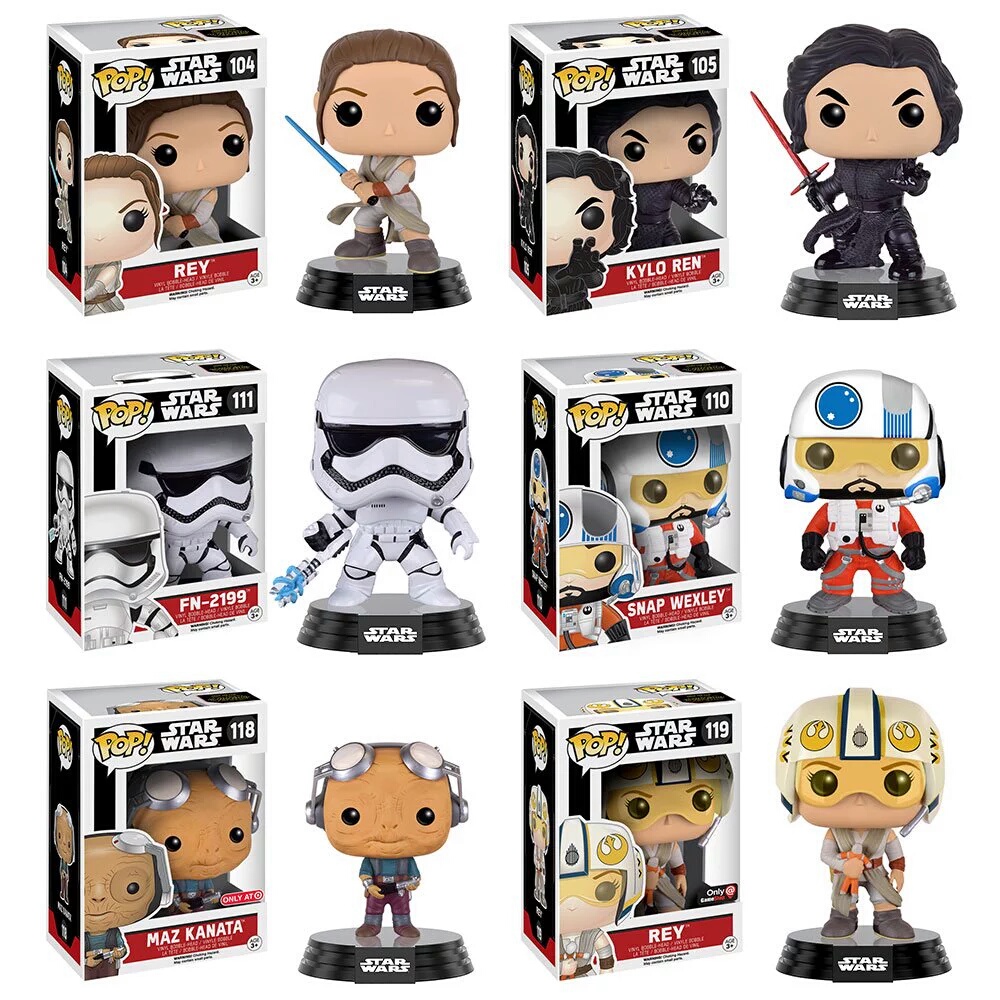 The Force Awakens Funko Pop Glam Shots & Purchasing Exclusives | Anakin and His Angel