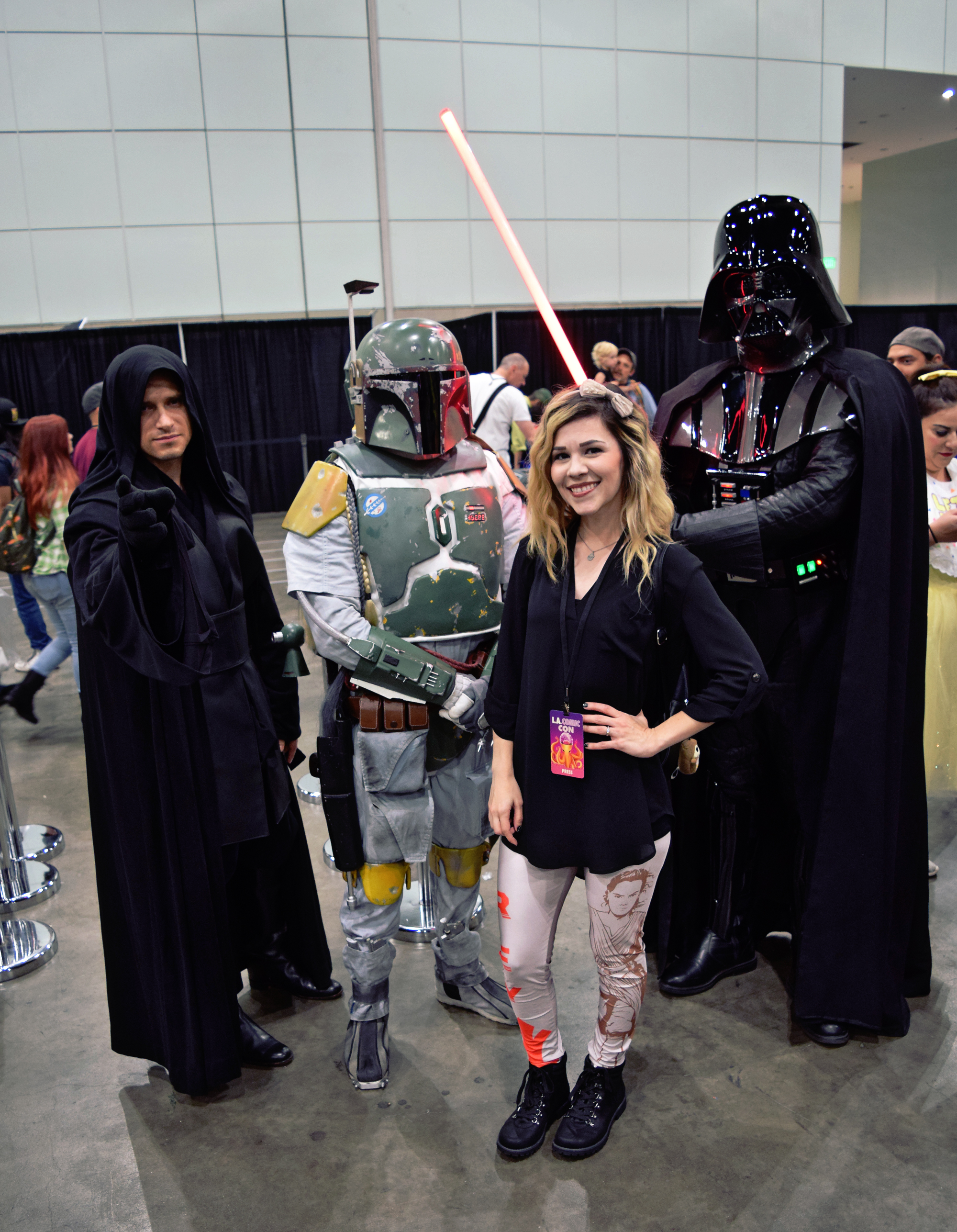 Star Wars Cosplay at L.A. Comic Con 2018 | Anakin and His Angel